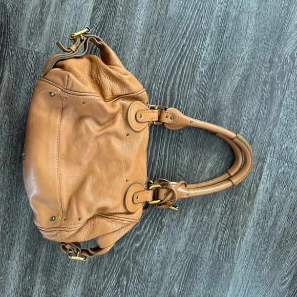 Chloe Paddington Leather Handbag with Lock - Picture 6 of 12